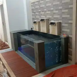 Pembuatan kolam koi area JakTim