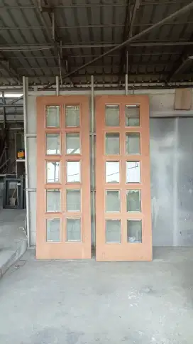 Jual kusen dan pintu kayu kamper Samarinda oven