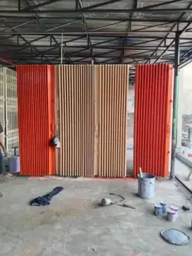 Folding Gate Rolling Door ke lokasi anda