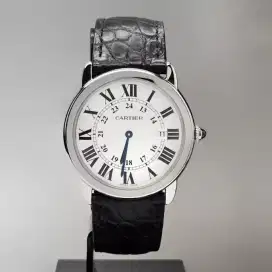 Cartier Ronde White Quartz