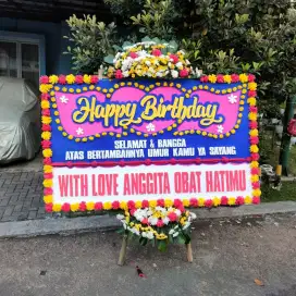 Ucapan Selamat Ulang Tahun: Bunga Papan Cantik, Harga Murah