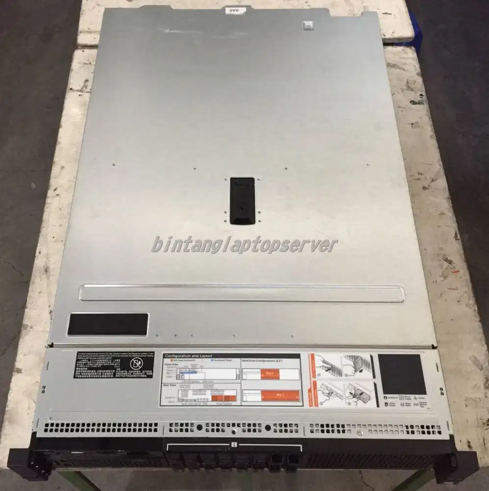 Server Dell PowerEdge R730 128GB E5-2640 V3 Double Procc AC 1100 Watt