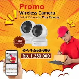 Paket 2 Kamera CCTV EZVIZ