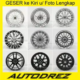 Velg Ring 17 R17 18 R18 4x100 4x114 Jazz Yaris Avanza Honda Toyota B