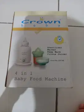 Steril botol + warmer + buat  bikin jus. Merk crown. Masih baru