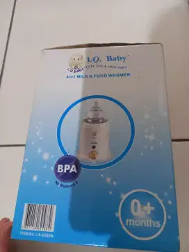 4 in 1  milk & food warmer. Merk L Q  baby. 100 %  baru.