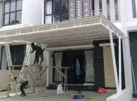 Kanopi carfort teras rumah atap Alderon (upvc)bergaransi