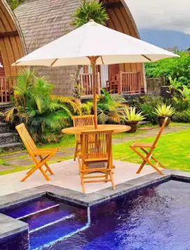 Kursi lipat / kursi payung / kursi taman