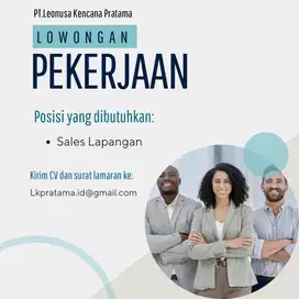 Dibutuhkan Admin & Sales Lapangan