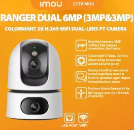 CCTV IMOU RANGER DUAL LENS 6MP