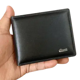 Dompet Kulit Pria Lipat Dua Classic