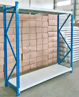 Rak Kapasitas 2 Susun Tinggi 2 Meter Kekuatan 250Kg Persusun