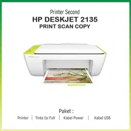 PRINTER SECOND HP DESKJET 2135 PRINT SCAN COPY