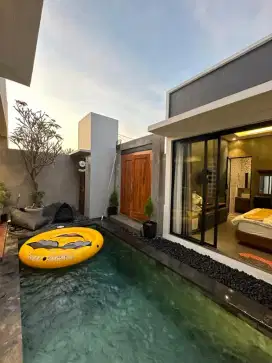 Best invest Villa 2br Fully Furnish tinggal bawa koper dekat canggu