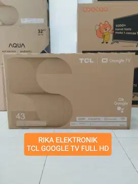 Google tv 43 in TCL garansi resmi