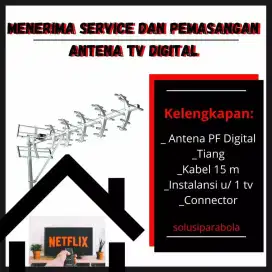 Terima pasang dan perbaikan antena tv digital