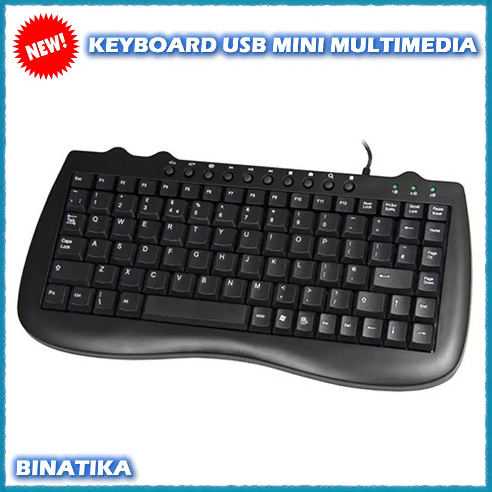 Binatika Keyboard Mini USB Multimedia