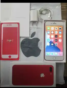 *Iphone 7+plus Merah Maron 128GB Fullset*