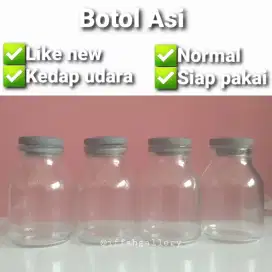 Botol Kaca Asi Kedap Udara Siap Pakai