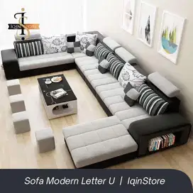 Sofa Letter U Modern