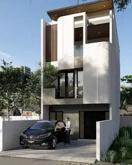 DIJUAL RUMAH TOWNHOUSE MILENIAL AKSES 2 MOBIL UTAN KAYU JAKARTA TIMUR