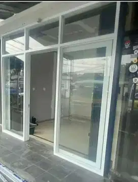 Pintu kusen almuniyum & pintu polding get