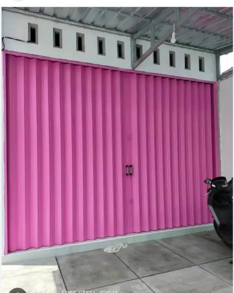Pintu kusen almuniyum & pintu polding get