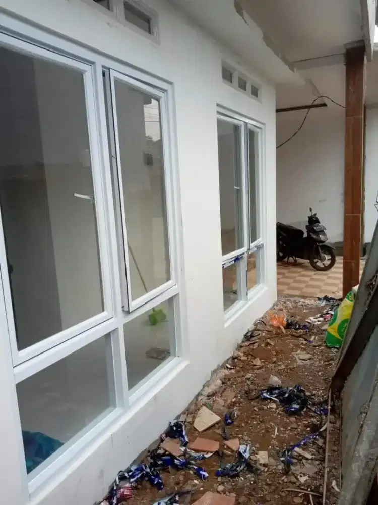 Pintu kusen almuniyum & pintu polding get