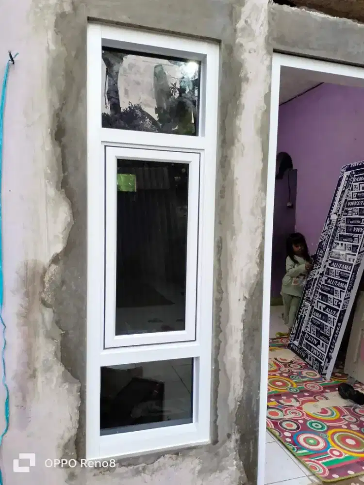 Pintu kusen almuniyum & pintu polding get