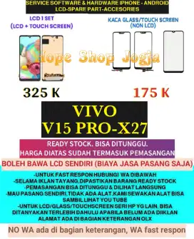 Service HP-Touchscreen-Baterai-LCD VIVO
V15 PRO/X27