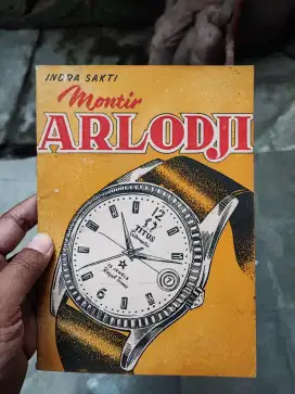 Buku Antik Pengetahuan Montir Arloji Terbitan 1960an