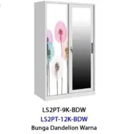 Lemari besi 2 pintu