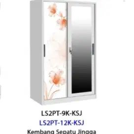 Lemari besi 2 pintu