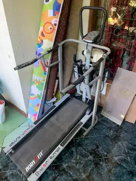 Jual Manual treadmill merk bodyfit