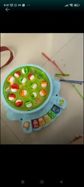 Mainan anak pancingan ikan