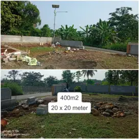 Dijual Cepat tanah 400m2 cepat 350jt NEGO