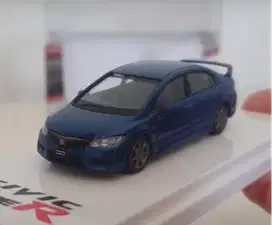 Hobby Japan Honda Civic Type R FD2 2007 1/64 (Blue, Mulus, Minus, HJ)