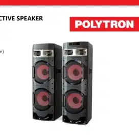 PROMO TERMURAH! CASH& KREDIT SPEAKER ACTIV POLYTRON PAS 10DD28