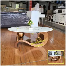 Meja Tamu Impor Top Table Marmer