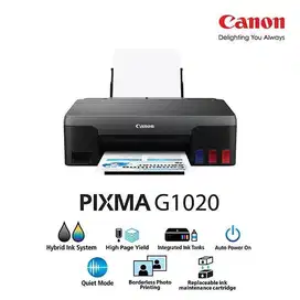 Canon Inkjet Printer PIXMA G1020 Single Function Printer (print only)