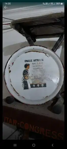 ENAMEL NAMPAN TEBAL