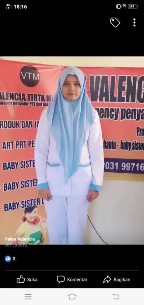 Pembantu dan Sitter baby