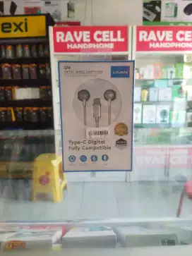 Headset VIVAN Q16 Semi-in-ear (Type C) Murah Meriah!! (RAVE CELL SAKO)