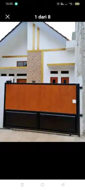 Balkon dan kanopi minimalis modern
