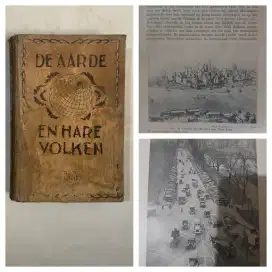 Buku kuno tahun 1930 De aarde