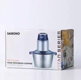 Samono Food Processor Chopper SWTC400W Kap 2ltr Stainless Steel New