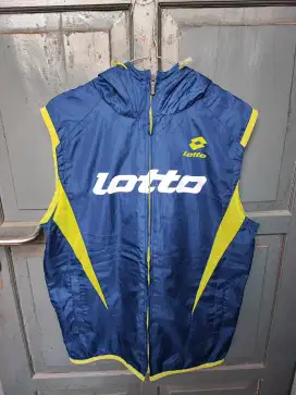 Windbreaker Hoodie Vest Sports Lotto Italy size M