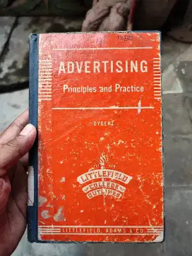 Buku Vintage Advertising : Principles and Practice cetakan 1957