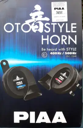 Bel/klakson merk PIAA
ORIGINAL produk dan SEGEL

KONDISI BARU..