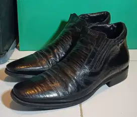 Sepatu kulit boot Pierre Cardin 2nd